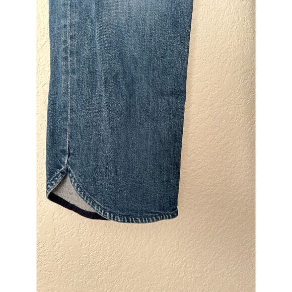 MOTHER The Rambler Zip Matinee Ankle In Let's Wine About It Size 29 - Picture 4 of 11